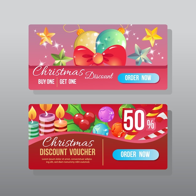 banner de web de Navidad