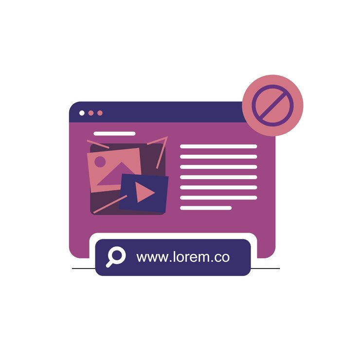 Vector banner web plantilla de sitio web error de página emergente diseño web elemento web