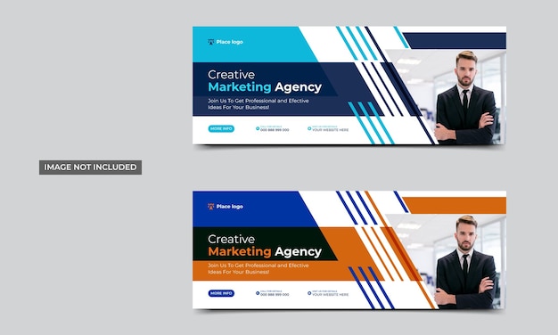 banner web de redes sociales