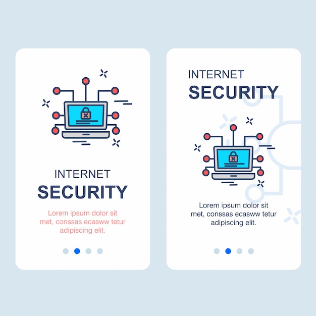 banner web de seguridad