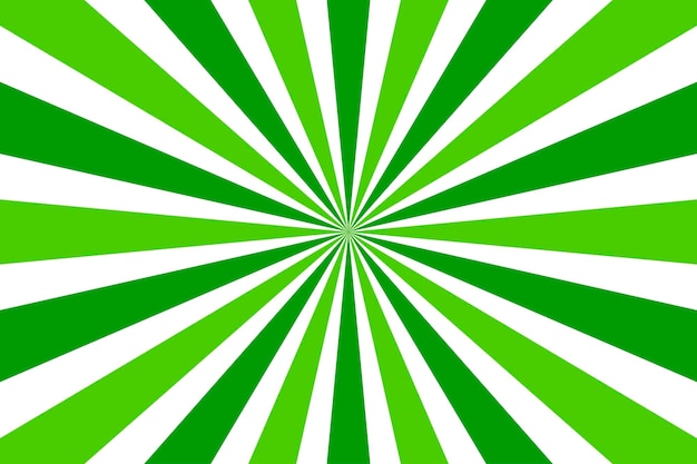Banner Web Sunburst De Fondo Eco Verde Sunburst