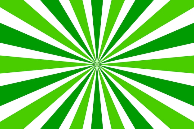 Banner Web Sunburst De Fondo Eco Verde Sunburst