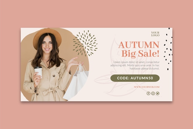 Banners de compras en línea