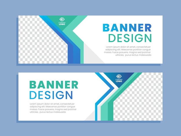 Banners para un diseño de banner.