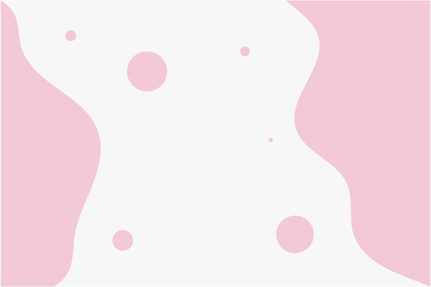 baño de burbujas rosa y blanco con puntos rosados en el fondo superior