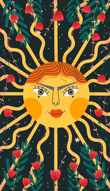 baraja moderna de cartas del tarot predicción o adivinación del futuro y destino carácter místico