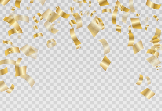Barras de oro sobre un fondo transparente