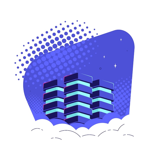 Base de datos en nubes, concepto de procesamiento y almacenamiento de Big Data