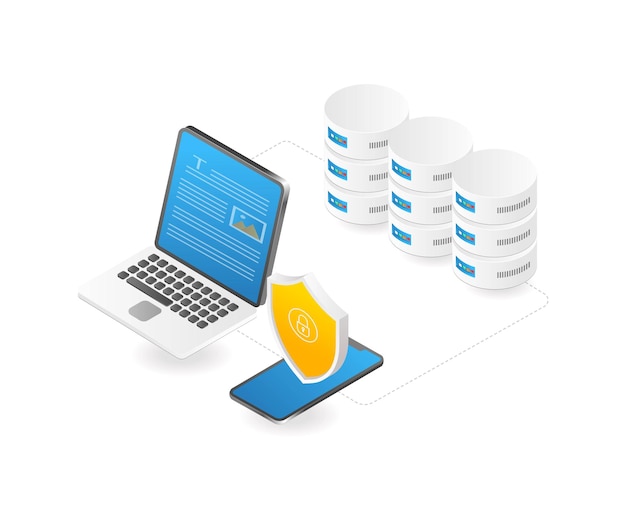 base de datos del servidor de seguridad de aplicaciones web