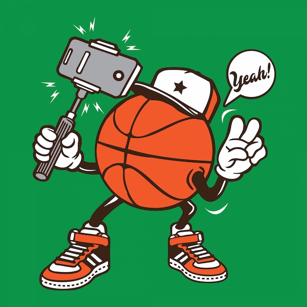 Basket Ball Selfie