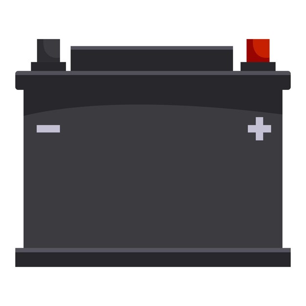 Batería negra recargable para automóviles que proporciona corriente eléctrica