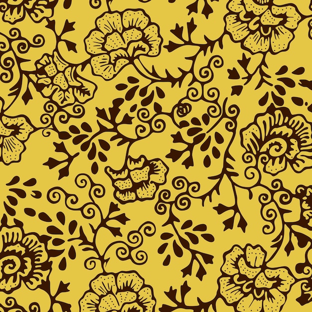 Batik moderno indonesio vector de patrón de batik moderno indonesio
