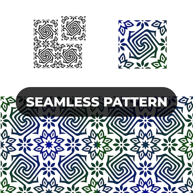 Batik, patrón étnico, patrón sin costuras, patrón floral ornamental, patrón de batik sin costuras,