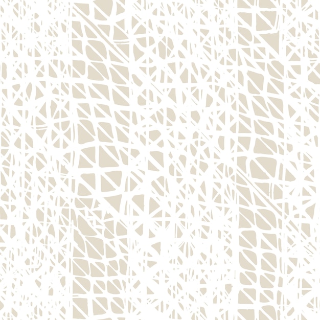 Batik Tie Dye Border. Stencil Japón Fondo. Red mínima orgánica. Diseño de acuarela Shoji. Azulejos Kimono. Patrón sin costura Shibori. Textura abstracta de tie dye. Beige y blanco