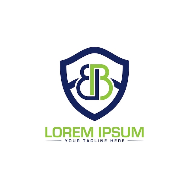 BB Diseño de logotipo único y moderno Diseño de logotipo creativo y moderno