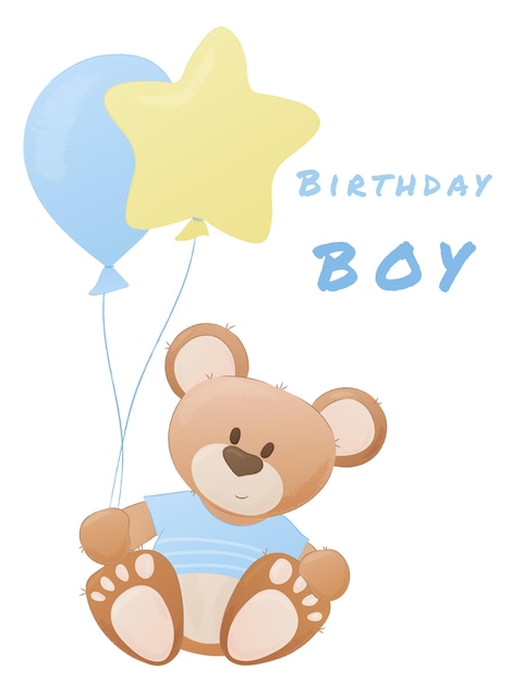 Vector bdaybear