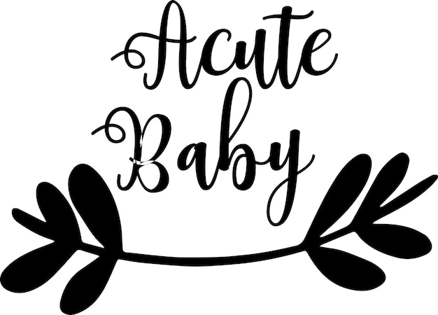 El bebé agudo