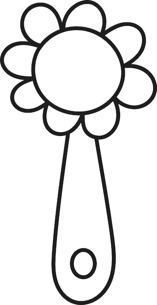 El bebé Rattles Doodle