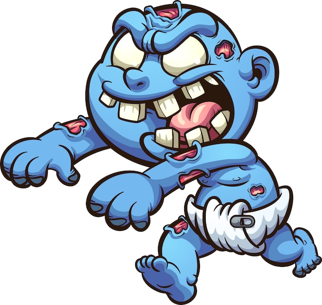 bebé zombie