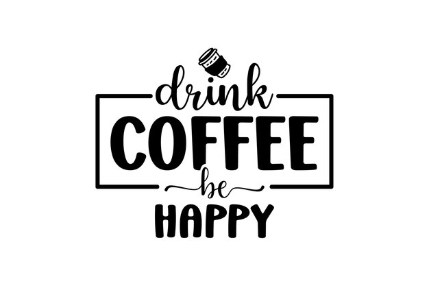 Beber café y ser feliz