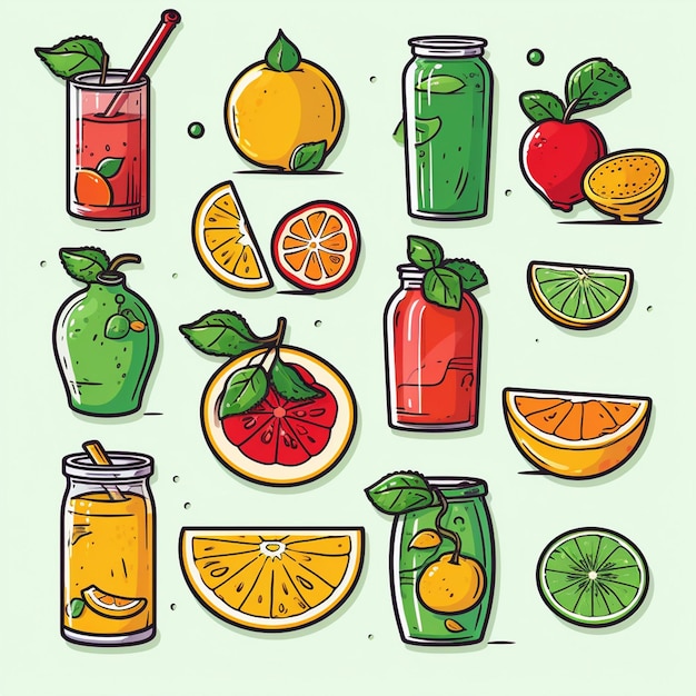 Vector beber vector jugo fresco bebida líquido fruta naranja vitamina jugoso aislado saludable swe