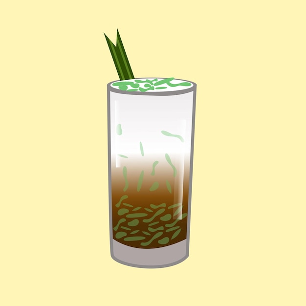 bebida de indonesia es dawet es cendol