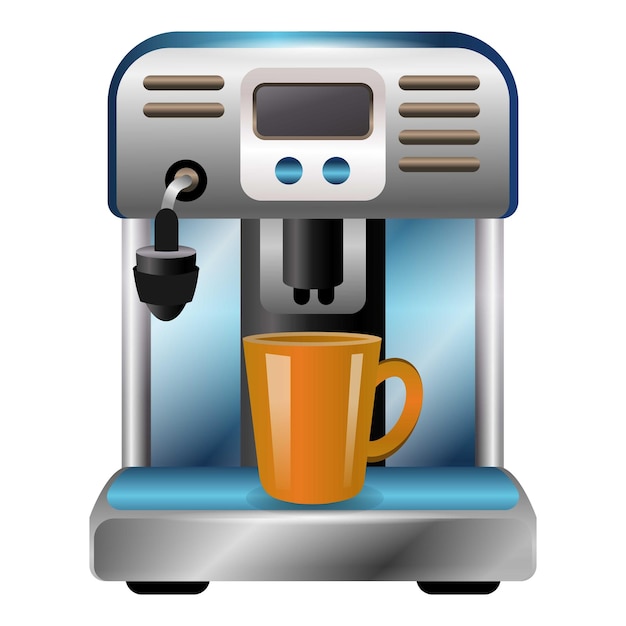 Bebida máquina icono dibujos animados vector filtro de café cocina aeropress