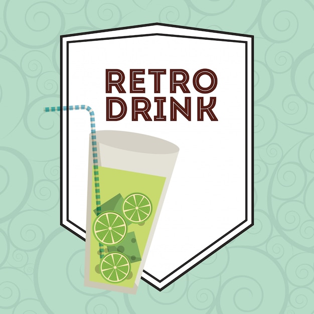 bebida retro