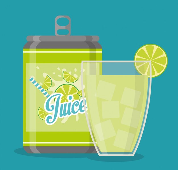 Bebidas de diseño digital.