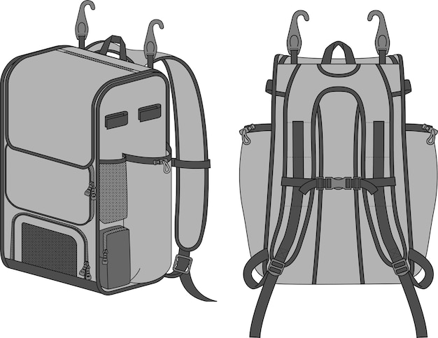 Béisbol Mochila Mock up Sublimado