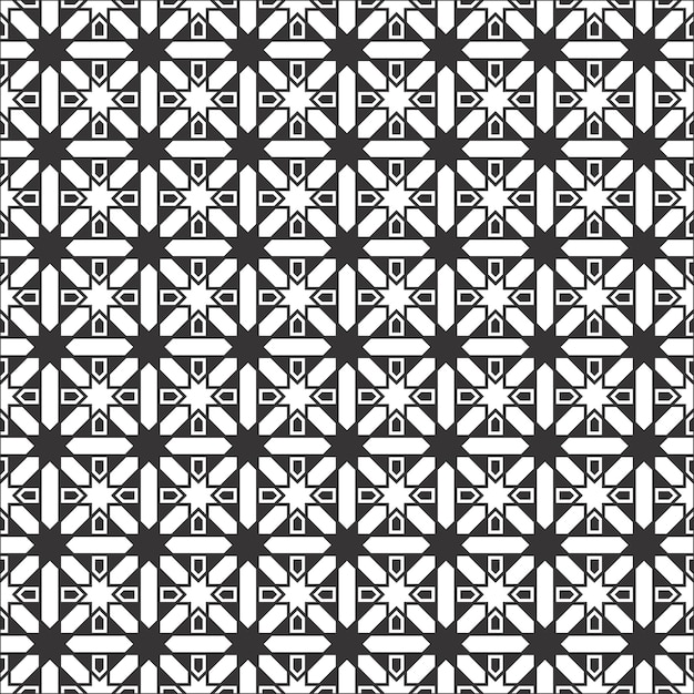Bella mezcla de adornos árabes suaves y fondo abstracto