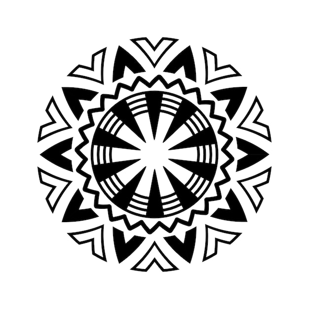 Bellas ilustraciones vectoriales de mandalas florales para la relajación y la creatividad