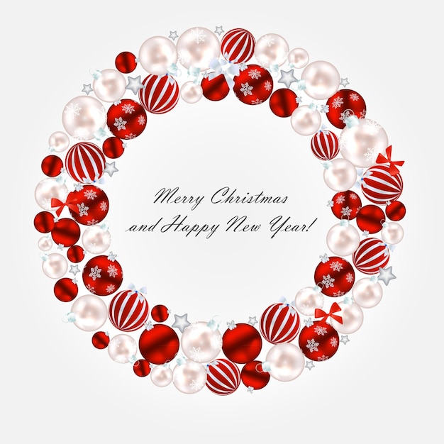 Belleza abstracta fondo de Navidad y año nuevo. Ilustración de vector. EPS10