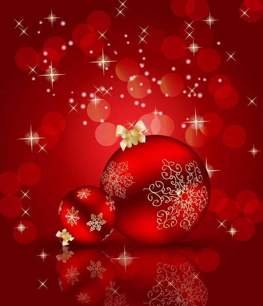 Belleza abstracta fondo de Navidad y año nuevo.