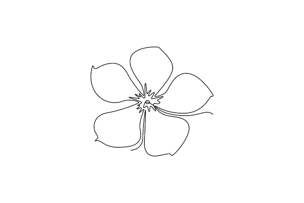 belleza fresca periwinkle para el logotipo del jardín