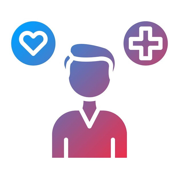 Beneficios para el empleado de Vector Design Icon Style
