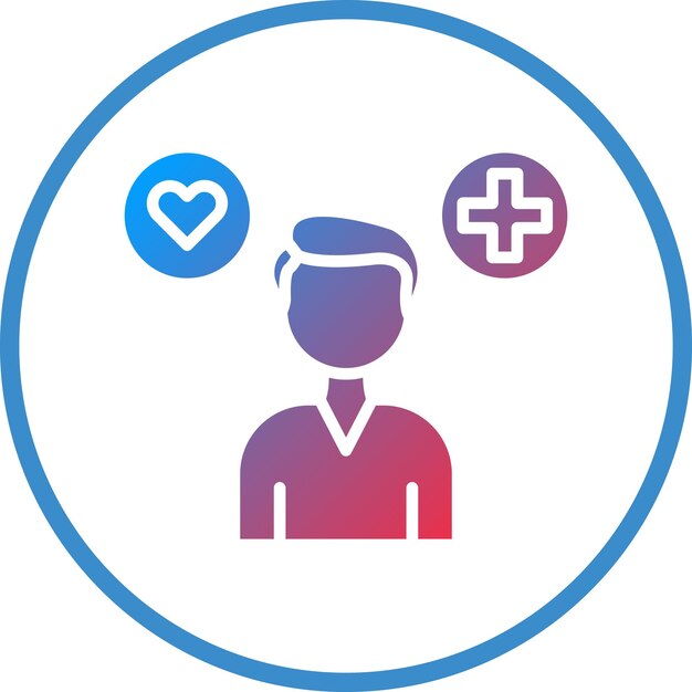 Beneficios para el empleado de Vector Design Icon Style