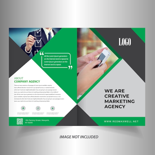 Bi fold Business Brochure Design