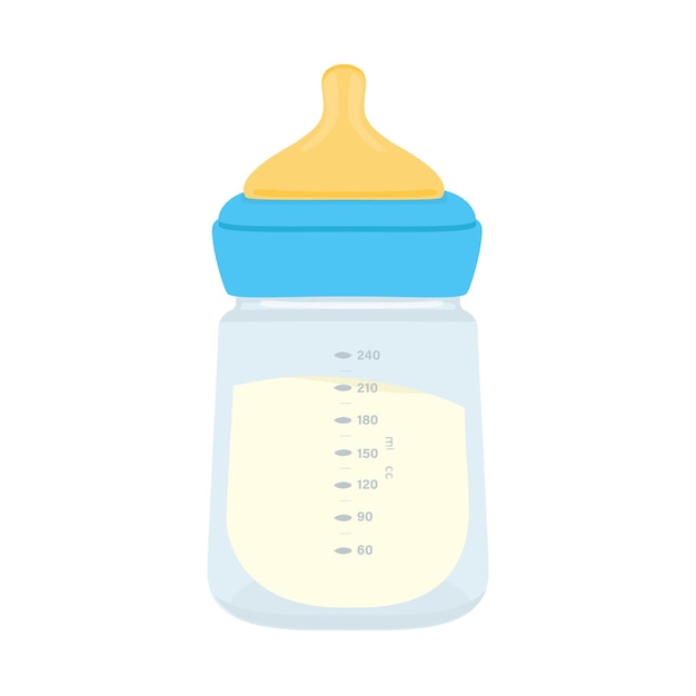 Biberón de leche para bebés