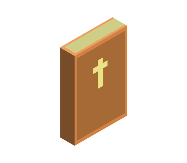 Vector biblia isométrica