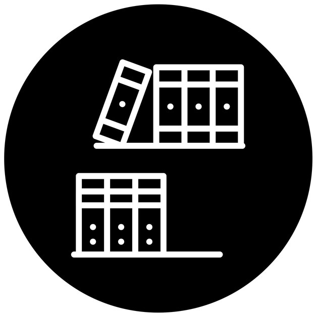 Biblioteca de diseño vectorial Estilo de icono