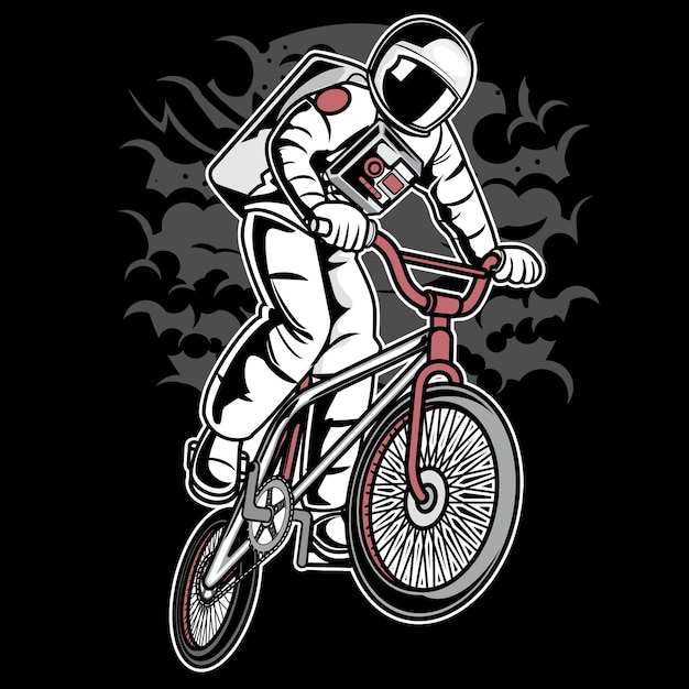 Bicicleta de astronauta