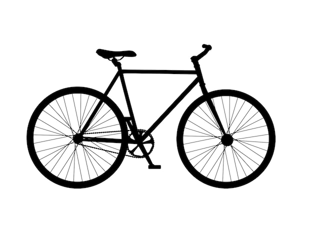bicicleta de montaña silueta deporte bicicleta carrera