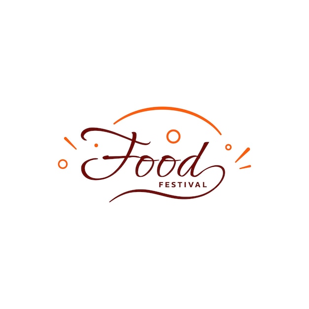 Bienvenido al Festival de la Comida Evento de cocina deliciosa
