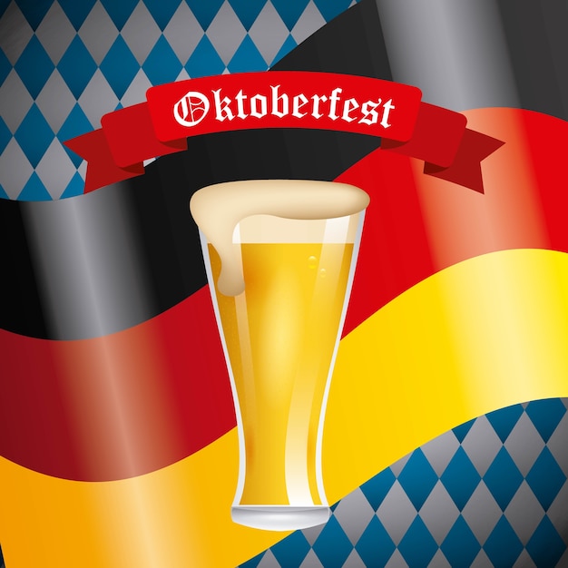 Bienvenido festival de cerveza oktoberfest