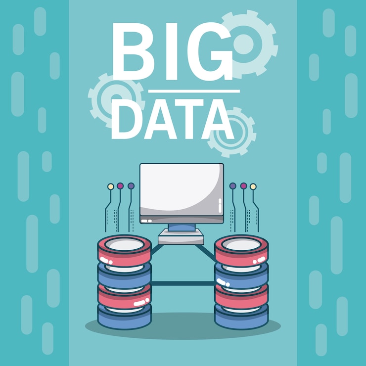 Vector big data computer con discos