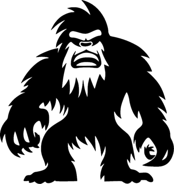 Vector bigfoot logo vectorial de alta calidad ilustración vectorial ideal para gráficos de camisetas