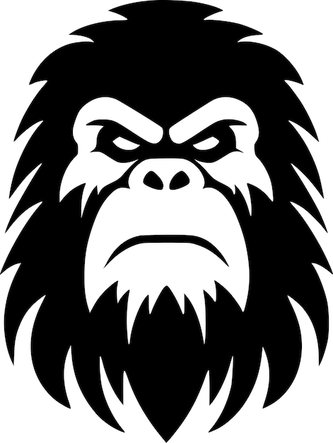 Bigfoot logo vectorial de alta calidad ilustración vectorial ideal para gráficos de camisetas