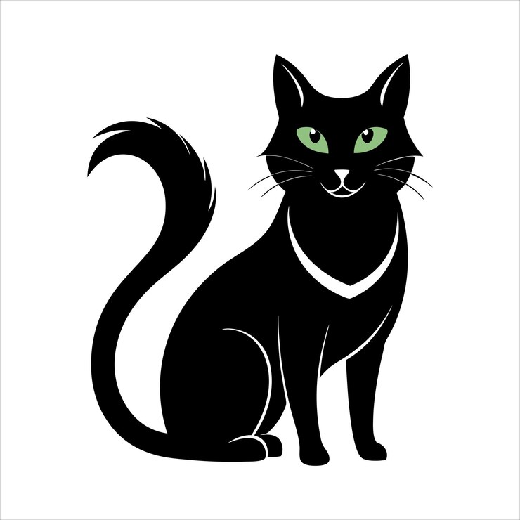 De los bigotes a las maravillas Explorando el arte de la ilustración vectorial de gatos