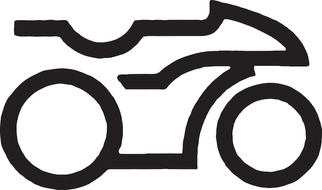 Vector biker friendly cafe logo vector